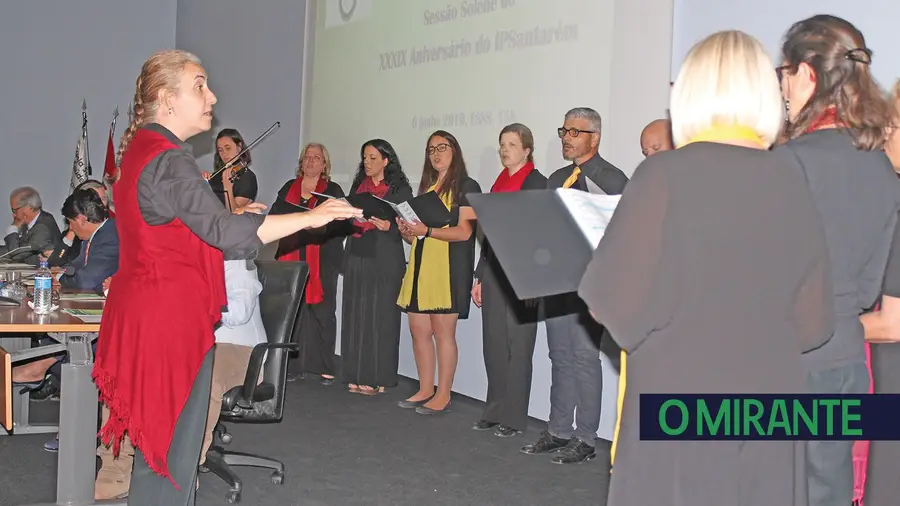 O Coro do Instituto Politécnico de Santarém