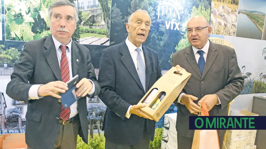 Durante a inauguração da Feira Nacional de Agricultura