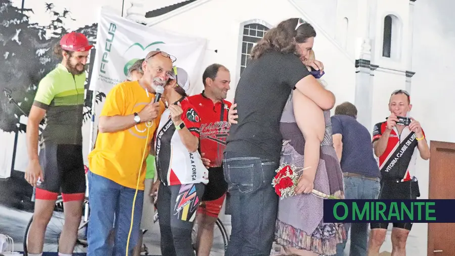 O ciclista Nelson Santos O ciclista Nelson Santos