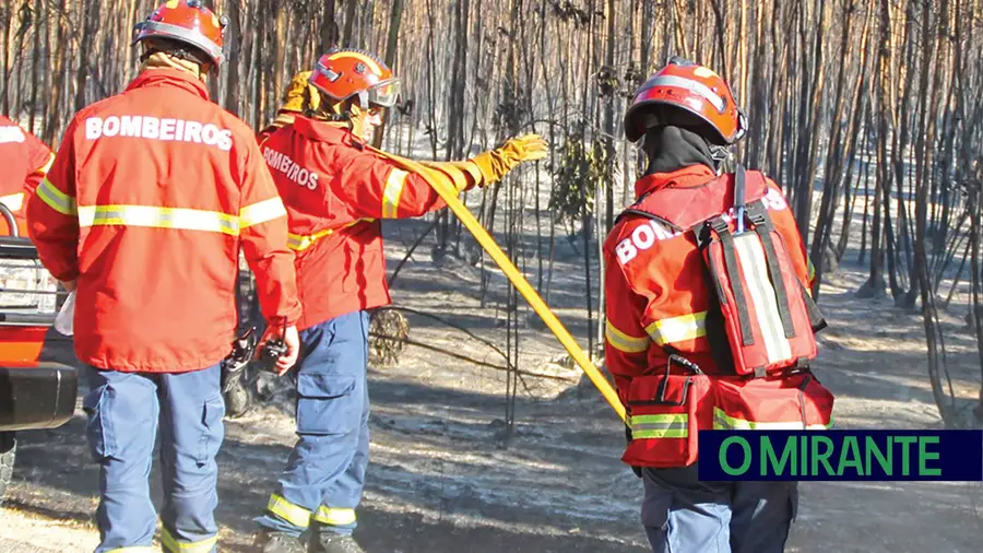 Trabalhos agrícolas provocam incêndio em Santarém Trabalhos agrícolas provocam incêndio em Santarém