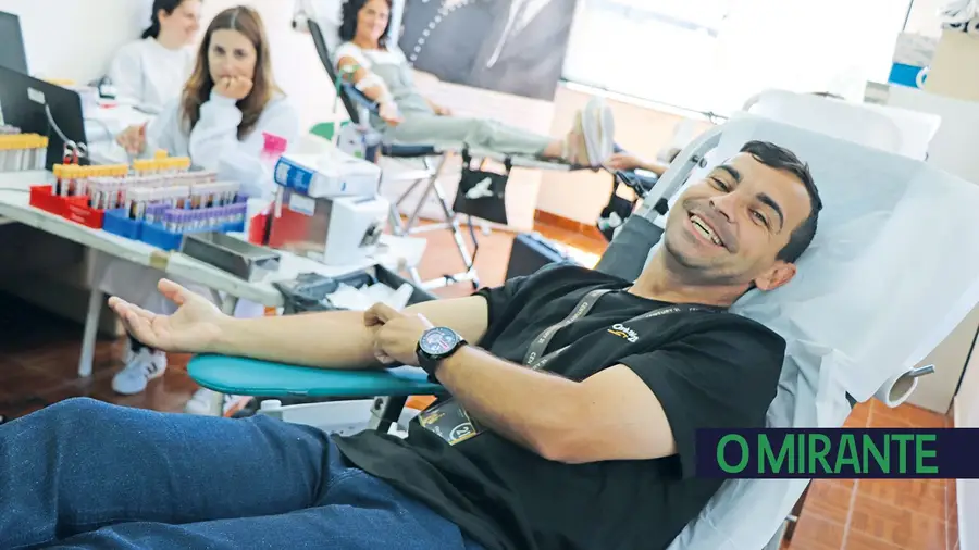 Na redacção de O MIRANTE deu-se vida dando sangue Na redacção de O MIRANTE deu-se vida dando sangue