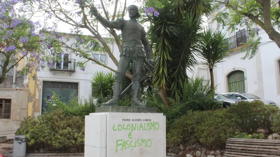 Vandalismo no centro histórico de Santarém