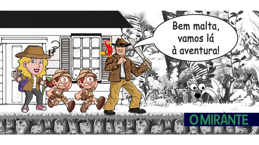 Quando andar nos passeios é uma aventura Quando andar nos passeios é uma aventura