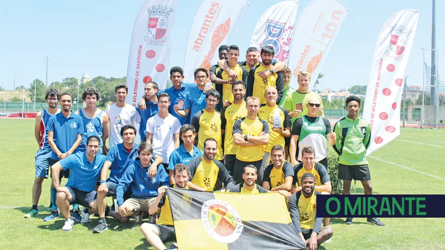 CP Alcanena e GA Fátima  vencem Campeonatos de  Santarém em atletismo
