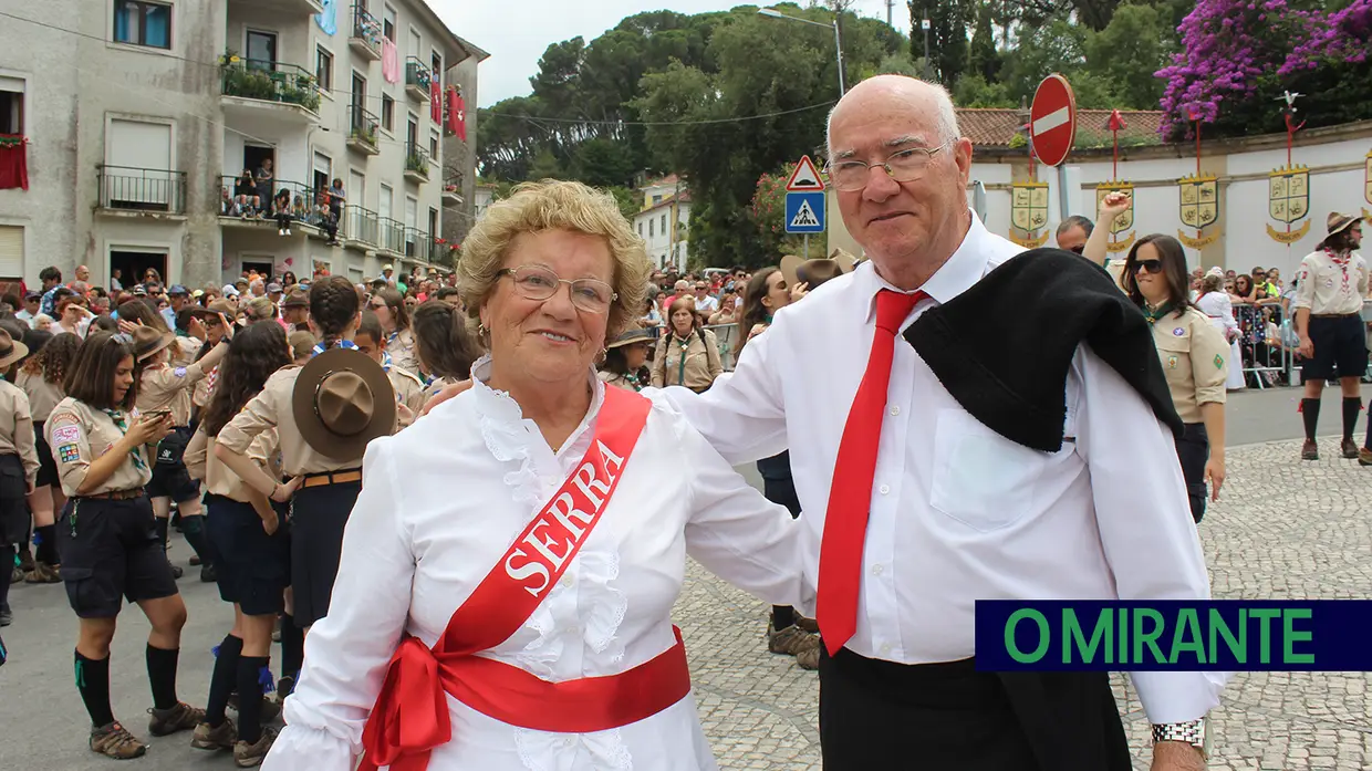 Cortejo principal Festa dos Tabuleiros em Tomar