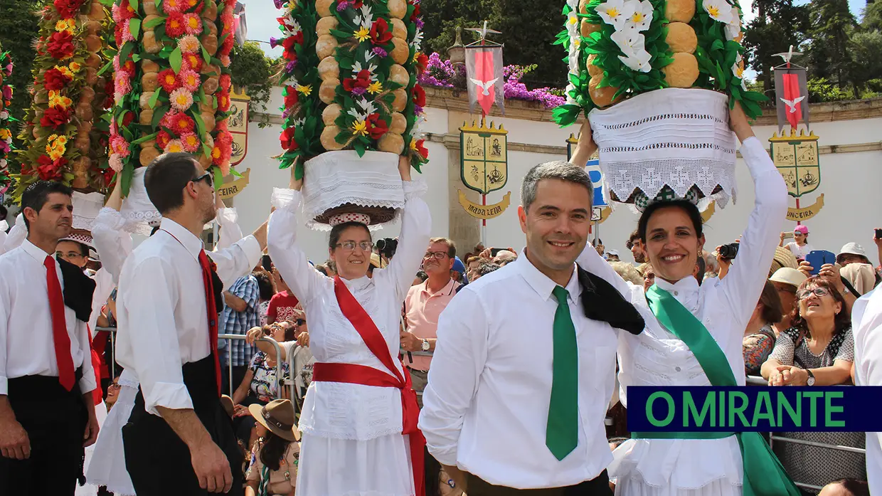 Cortejo principal Festa dos Tabuleiros em Tomar