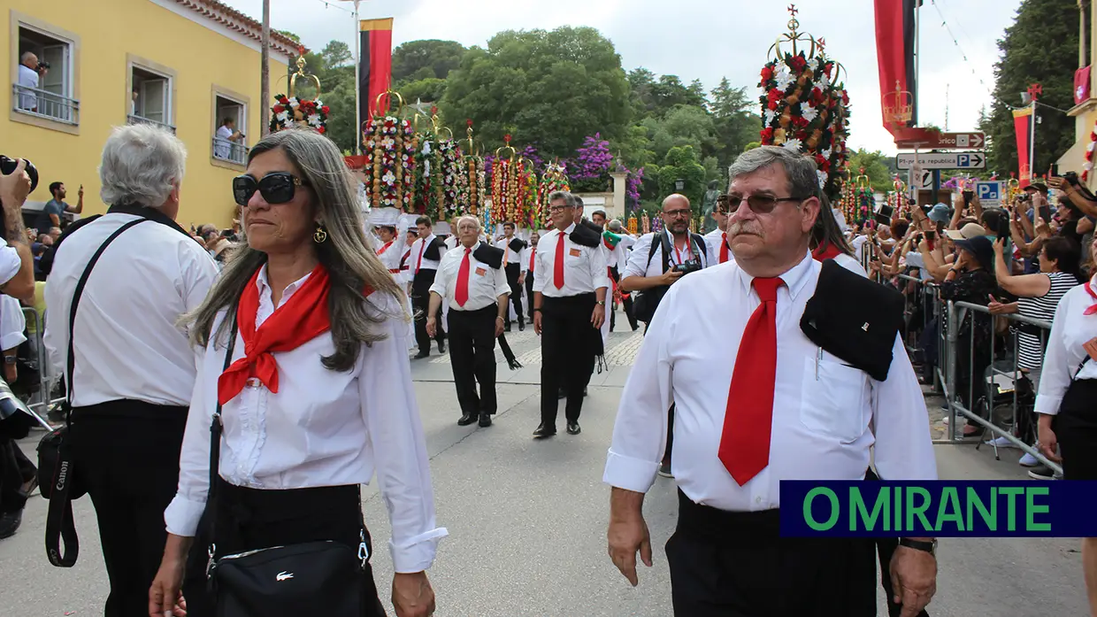 Cortejo principal Festa dos Tabuleiros em Tomar