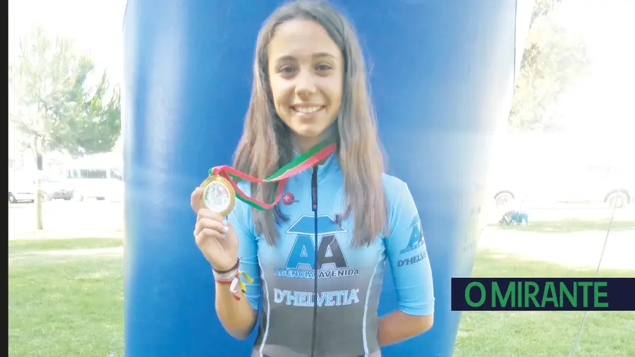 Jovem atleta de Santarém  vence nacionais de escolas  de ciclismo