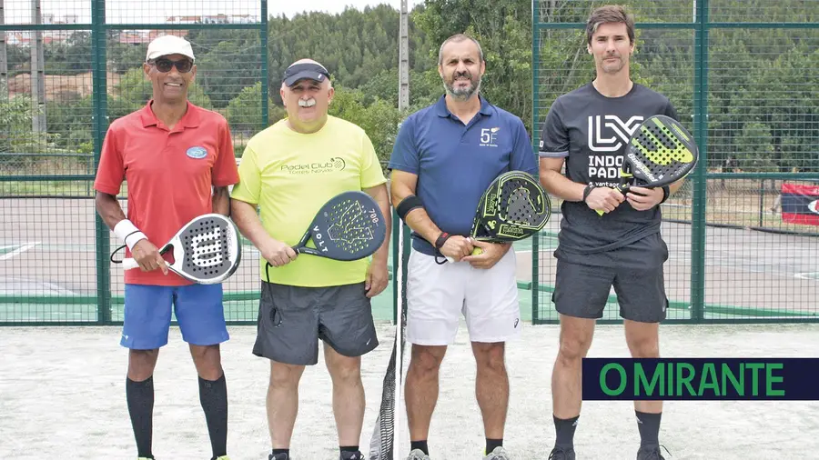 Padel Club de Torres Novas organizou torneios para senhoras e veteranos