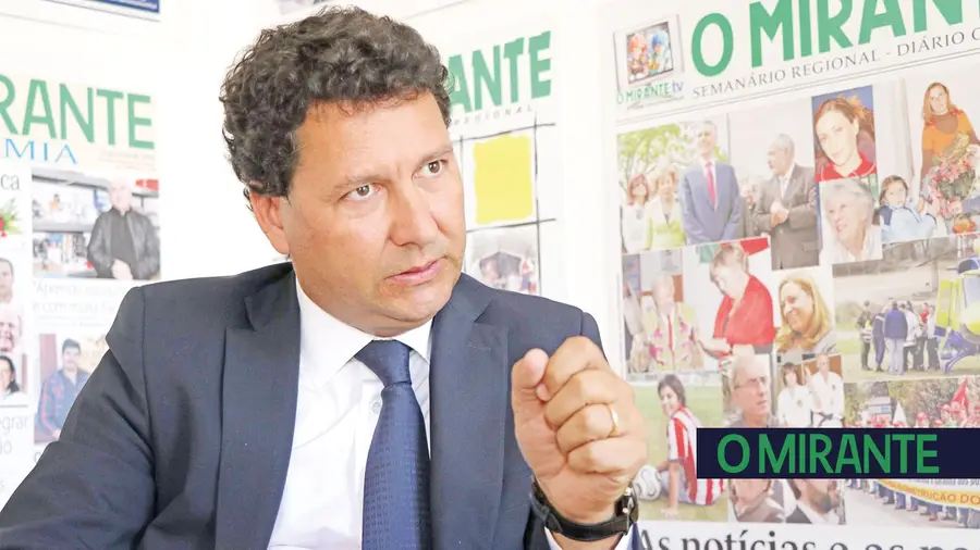 João Moura diz que o distrito de Santarém é demasiado socialista João Moura diz que o distrito de Santarém é demasiado socialista