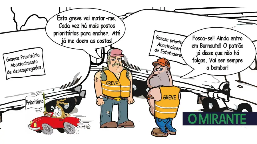 Com tanto posto de abastecimento prioritário para que serviria a greve? Com tanto posto de abastecimento prioritário para que serviria a greve?