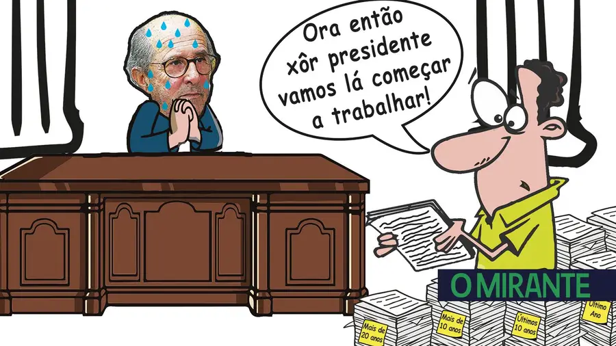 Munícipe dá trabalho ao presidente Munícipe dá trabalho ao presidente