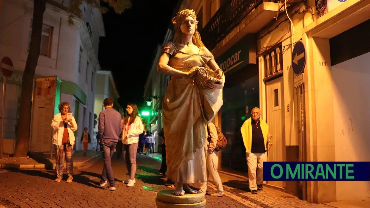 II Festival de Estátuas Humanas em Santarém
