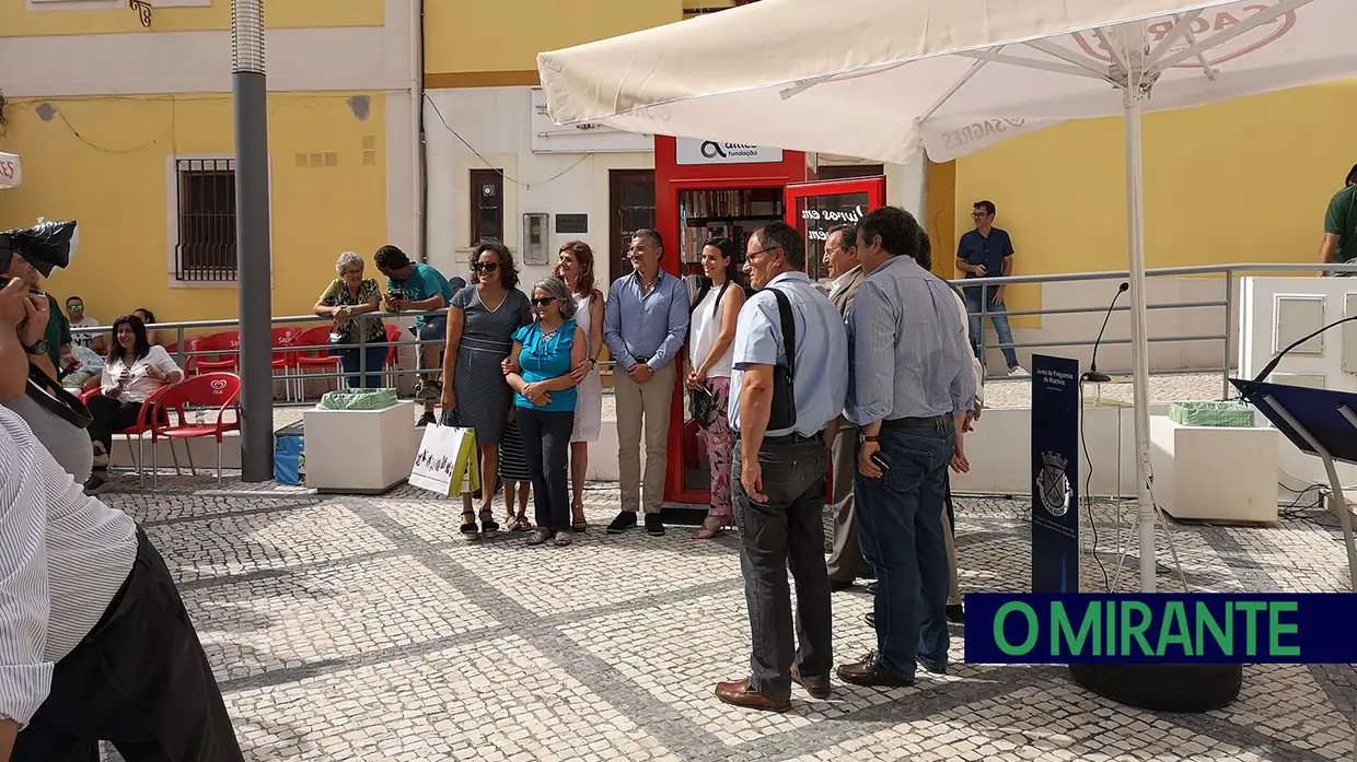Cabine de leitura inaugurada no dia 7 de Agosto em Riachos
