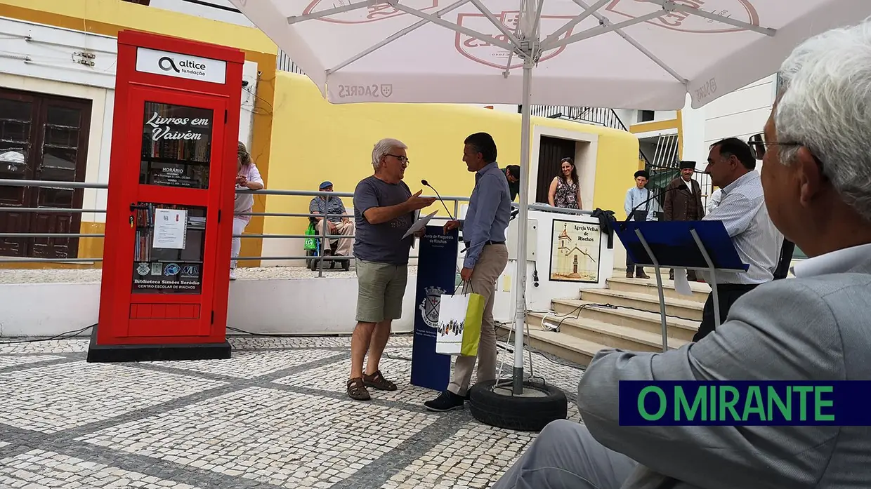 Cabine de leitura inaugurada no dia 7 de Agosto em Riachos