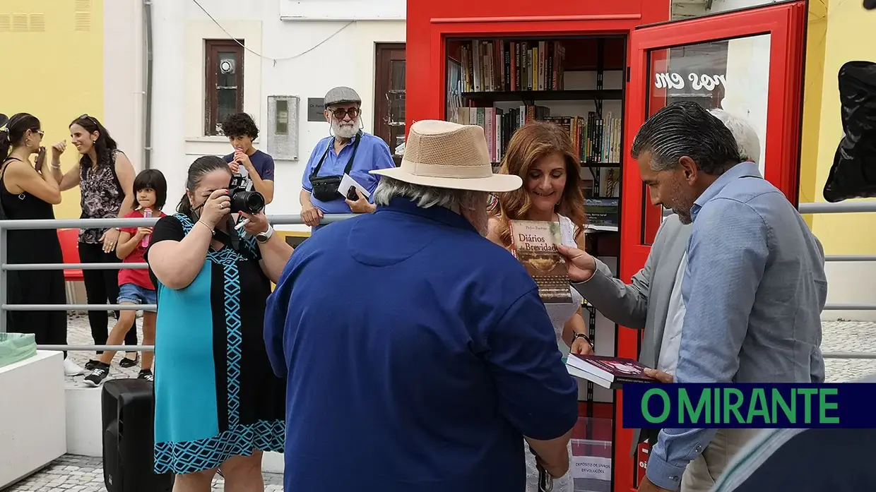 Cabine de leitura inaugurada no dia 7 de Agosto em Riachos