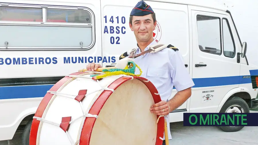 Rui Carrilho foi o homem do bombo da fanfarra Rui Carrilho foi o homem do bombo da fanfarra