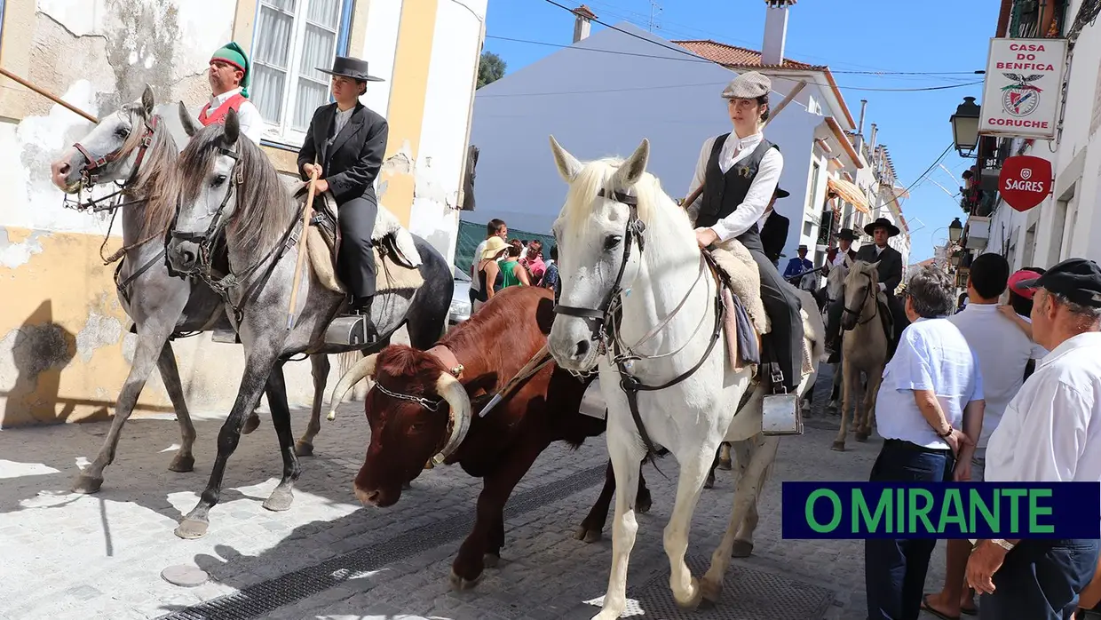 Cortejo histórico e etnográfico em Coruche