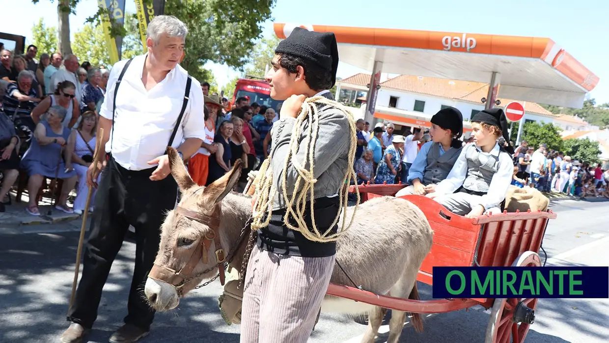 Cortejo histórico e etnográfico em Coruche