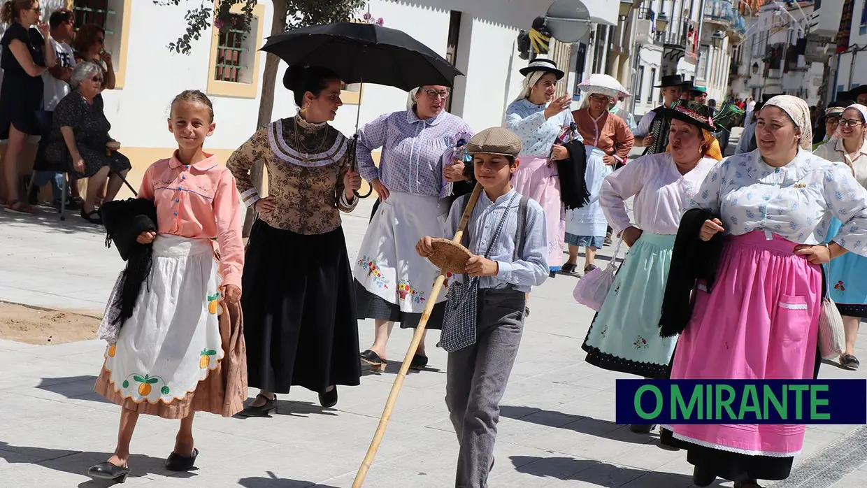 Cortejo histórico e etnográfico em Coruche