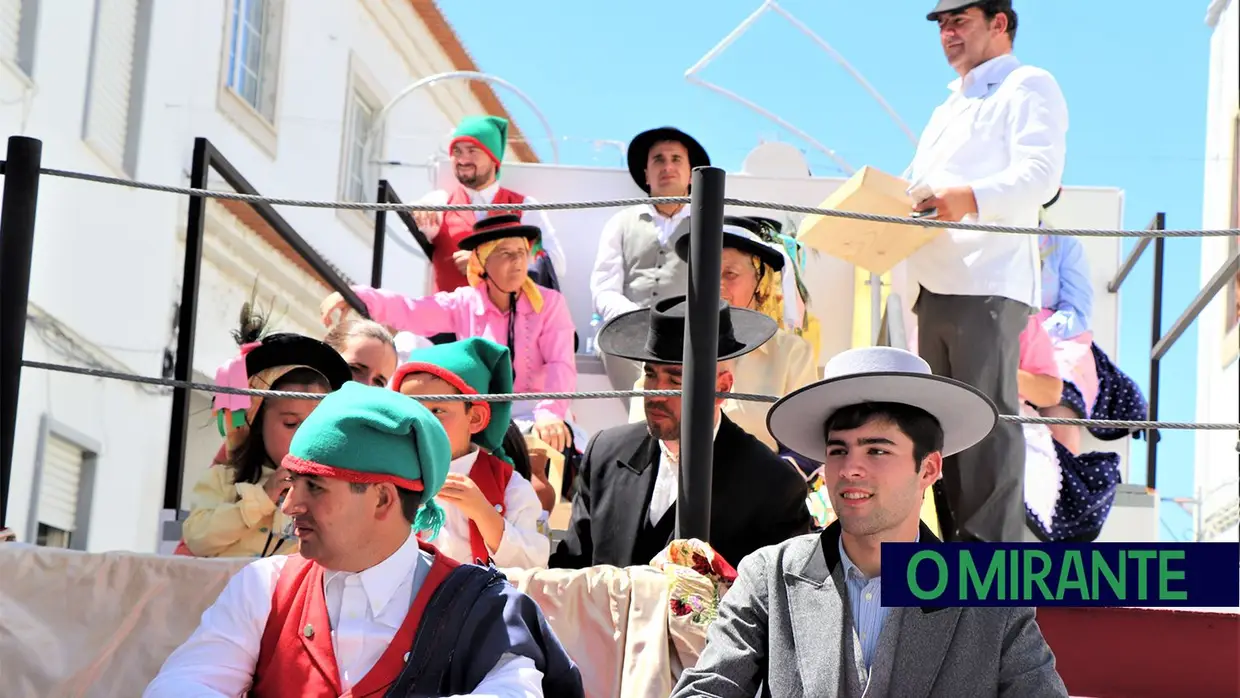 Cortejo histórico e etnográfico em Coruche