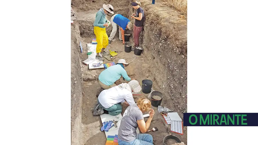 Voluntários americanos e arqueólogos portugueses fazem escavações em Muge