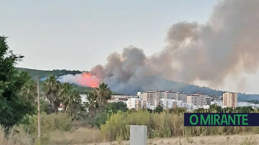 Anda um incendiário à solta em Vialonga