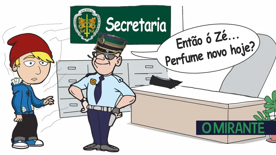 Se for a um posto da GNR não leve droga Se for a um posto da GNR não leve droga