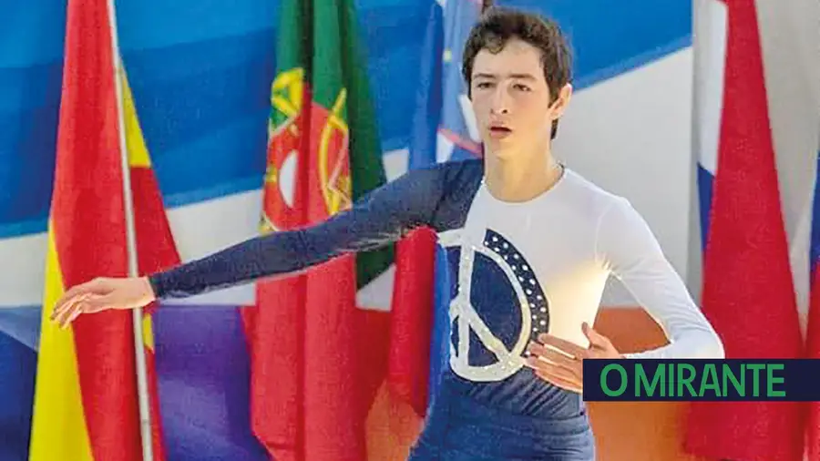 João Reis na selecção  nacional de patinagem  artística