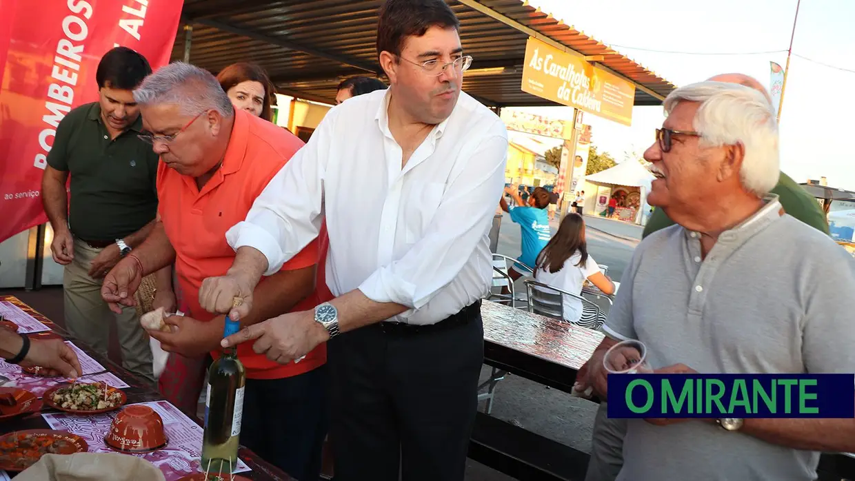 Inauguração do Festival da Sopa da Pedra em Almeirim