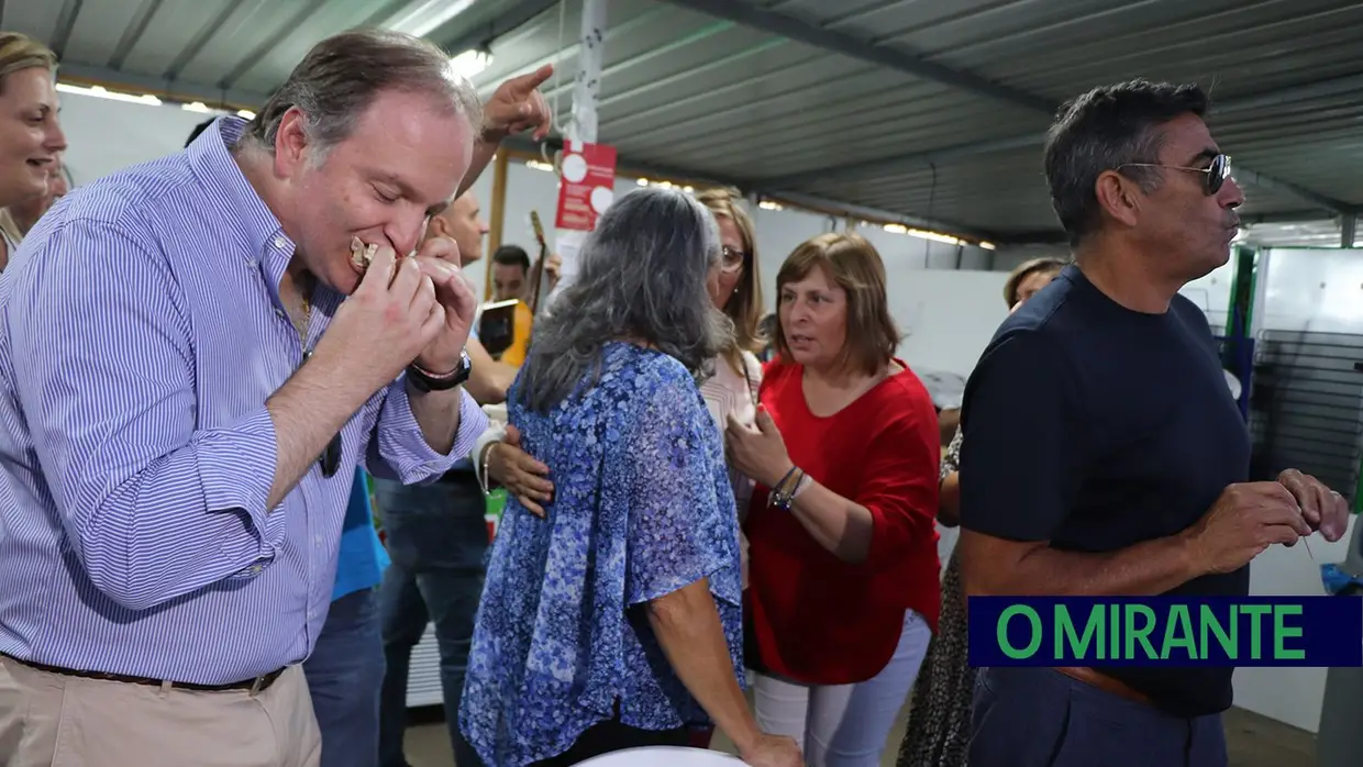 Inauguração do Festival da Sopa da Pedra em Almeirim