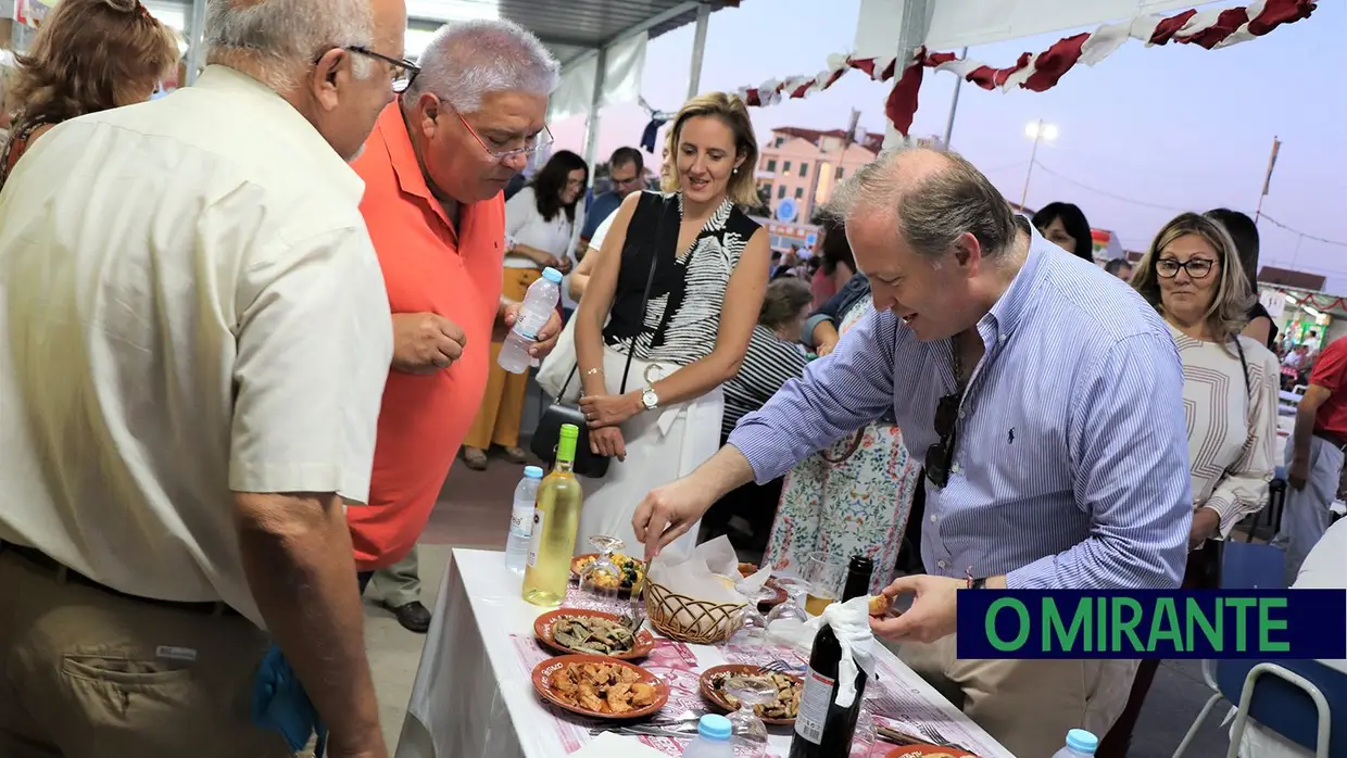 Inauguração do Festival da Sopa da Pedra em Almeirim