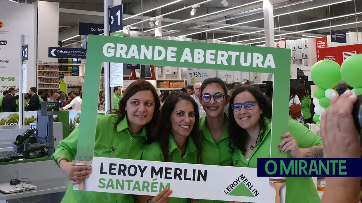 Leroy Merlin abre esta quinta-feira em Santarém