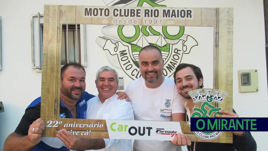 O Moto Clube Rio Maior festejou