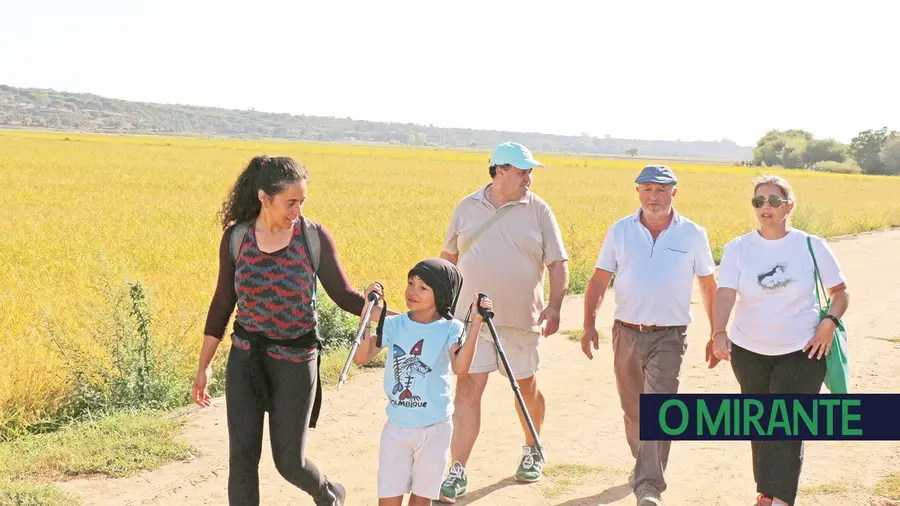 Uma caminhada de sensibilização Uma caminhada de sensibilização