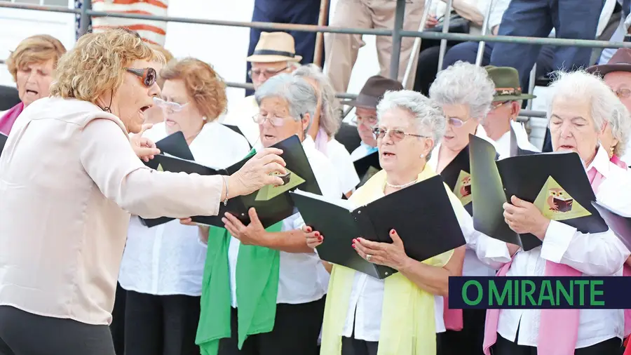 O Coro da Universidade Sénior de Rio Maior