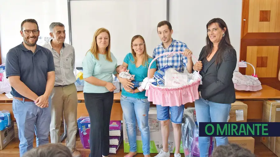 Mais cabazes “Bebé Feliz” entregues em Alcanena