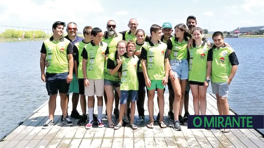 Clube de Canoagem Scalabitano conquista medalhas e participa no europeu Clube de Canoagem Scalabitano conquista medalhas e participa no europeu