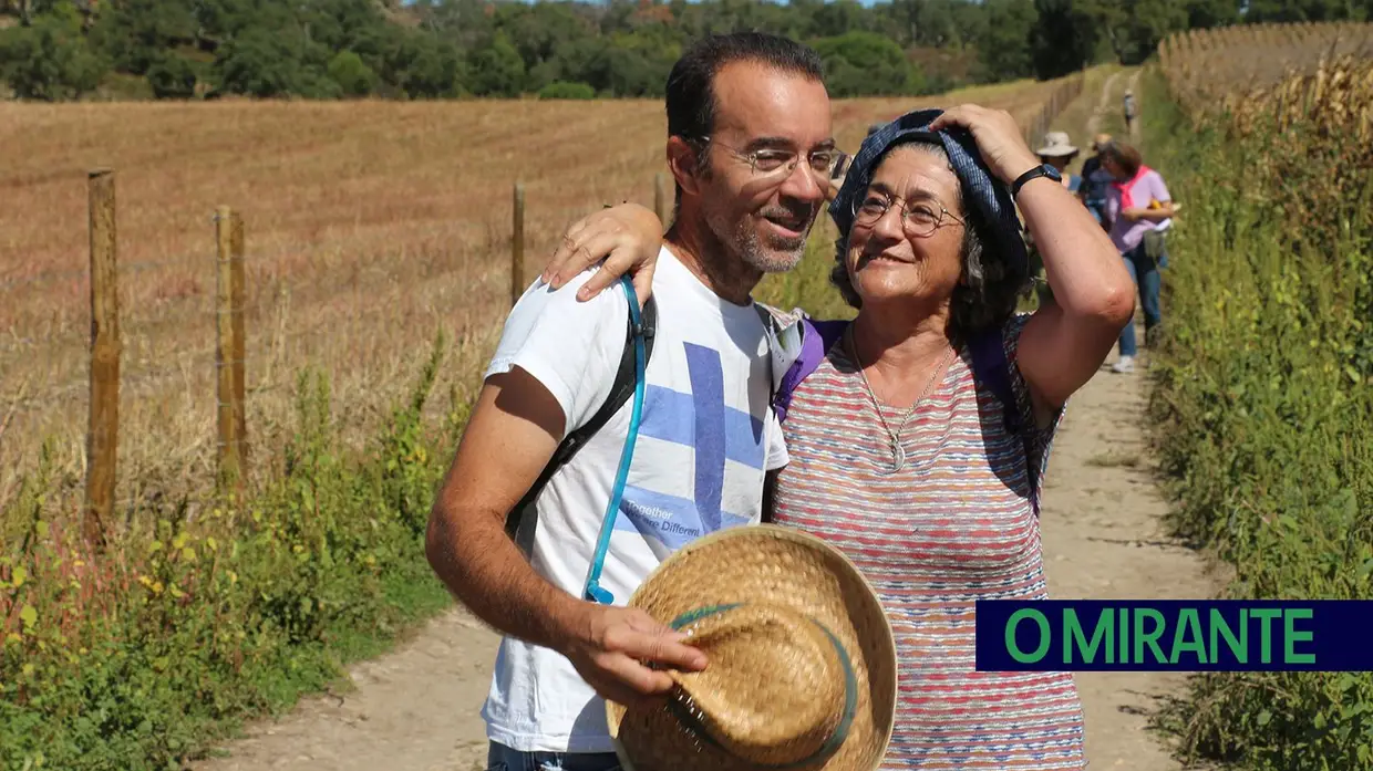 Caminhada pela charneca ribatejana junta meia centena de pessoas