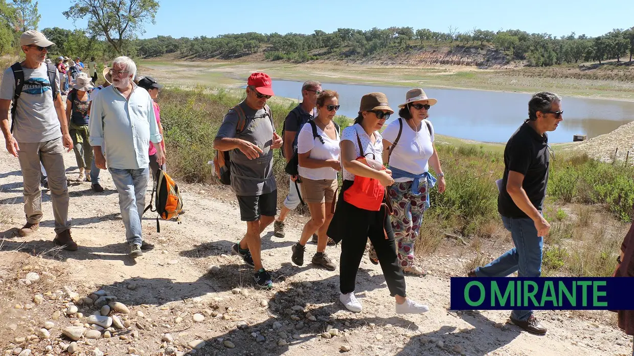 Caminhada pela charneca ribatejana junta meia centena de pessoas