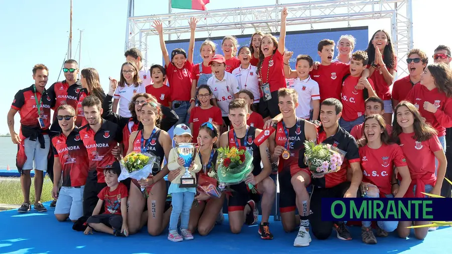 Triatlo do Alhandra Sporting Club sagra-se campeão europeu