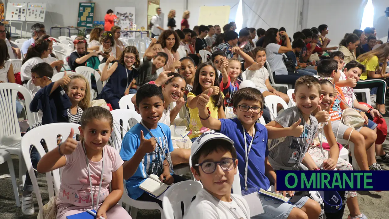 Congresso de palmo e meio junta 500 crianças em Alcanede