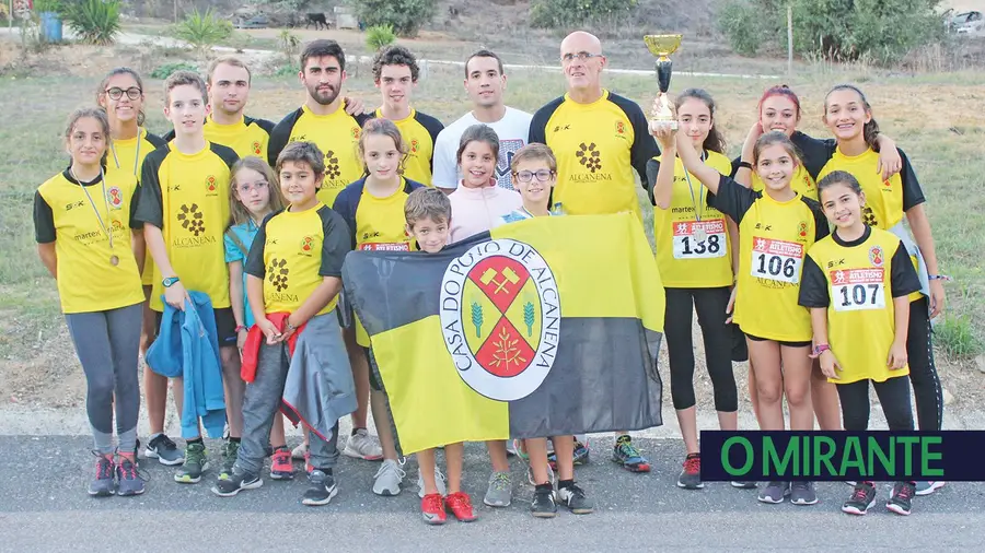 Atletismo da CP Alcanena vence em Outeiro da Cortiçada