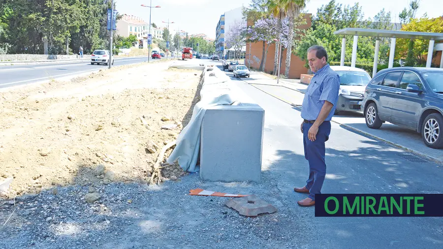 Queixas de moradores obrigam a alterar obra na Estrada Nacional 10