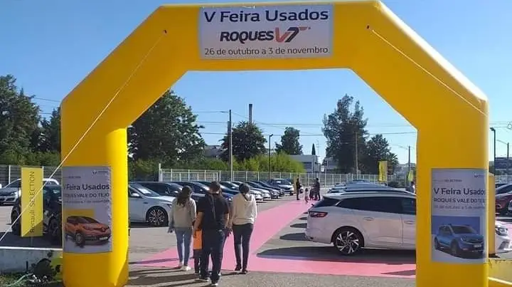 Feira de usados no Roques Vale do Tejo