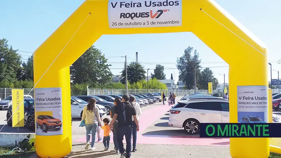 Preços e condições especiais na Feira de Usados Roques Vale do Tejo