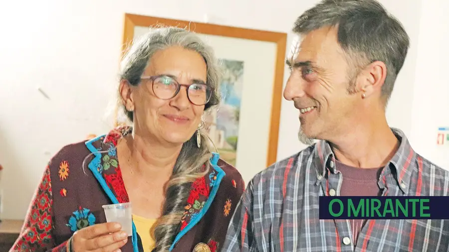 Um casal de artistas que trocou a capital pela pacatez do Ribatejo Um casal de artistas que trocou a capital pela pacatez do Ribatejo