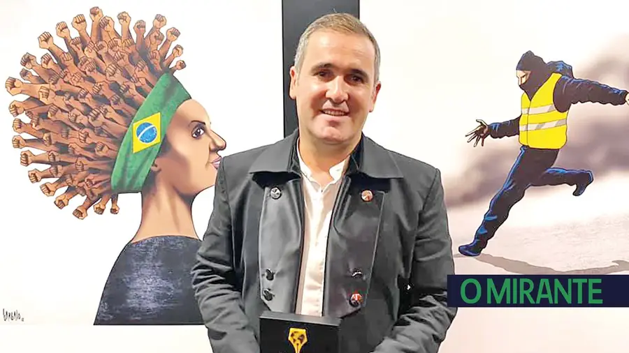 O cartoonista vilafranquense Vasco Gargalo O cartoonista vilafranquense Vasco Gargalo