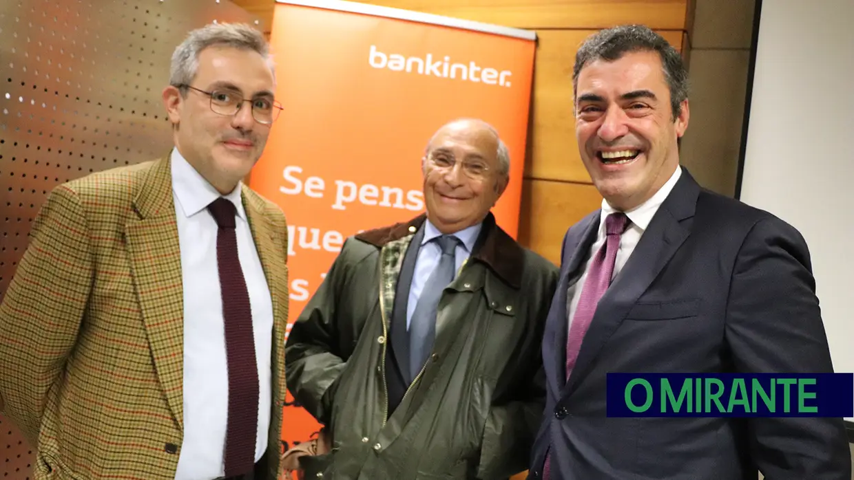 Sessão sobre taxas de juro negativas no Bankinter em Santarém