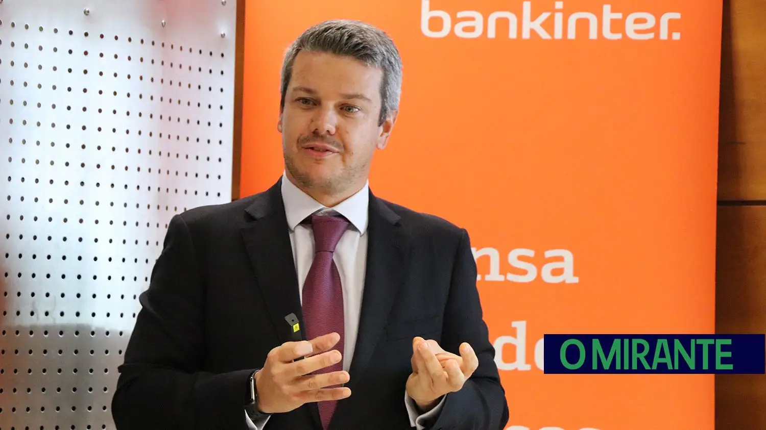 Sessão sobre taxas de juro negativas no Bankinter em Santarém